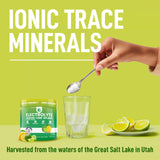 Utilisation sportive de Keppi Électrolytes citrons-lime pendant l’entraînement.