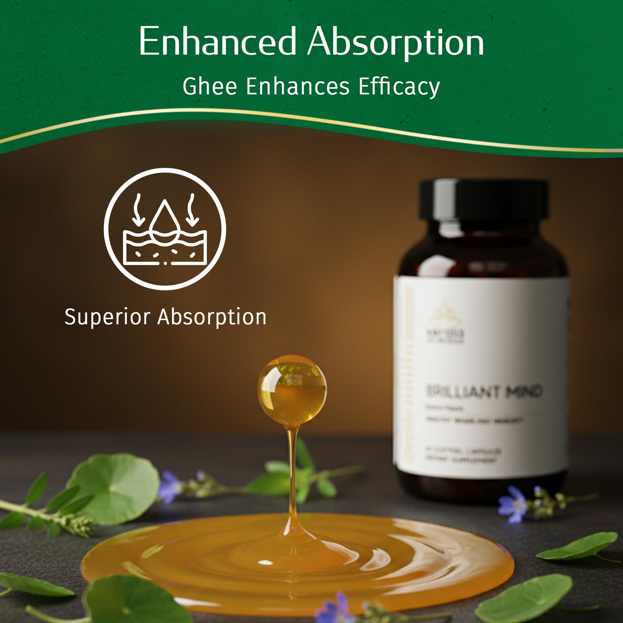 Kerala Ayurveda Brahmi Pearls - Emballage clair reflétant qualité et transparence