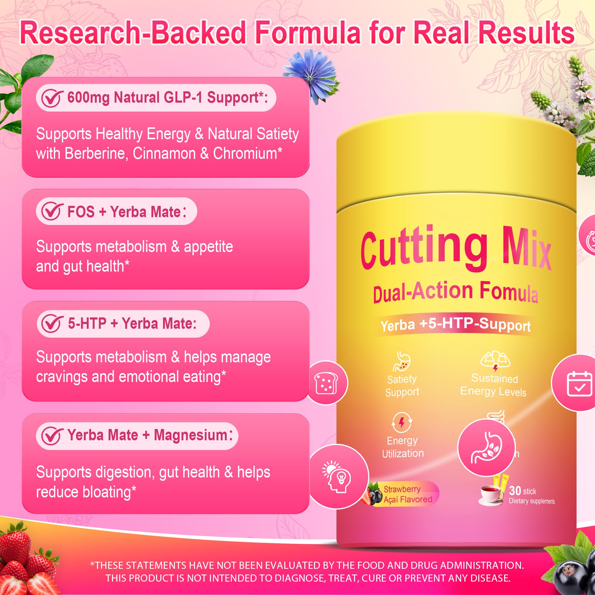 Kereeao Cutting Drink Mix, ingrédients naturels et formulation avancée