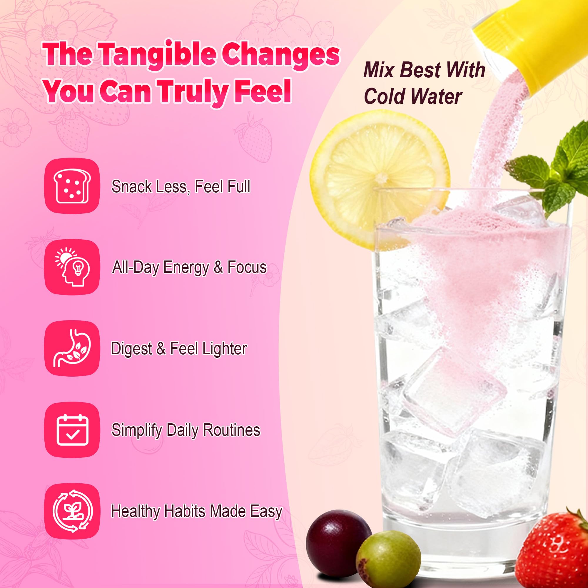 Kereeao Cutting Drink Mix, emballage compact et nom de produit visible