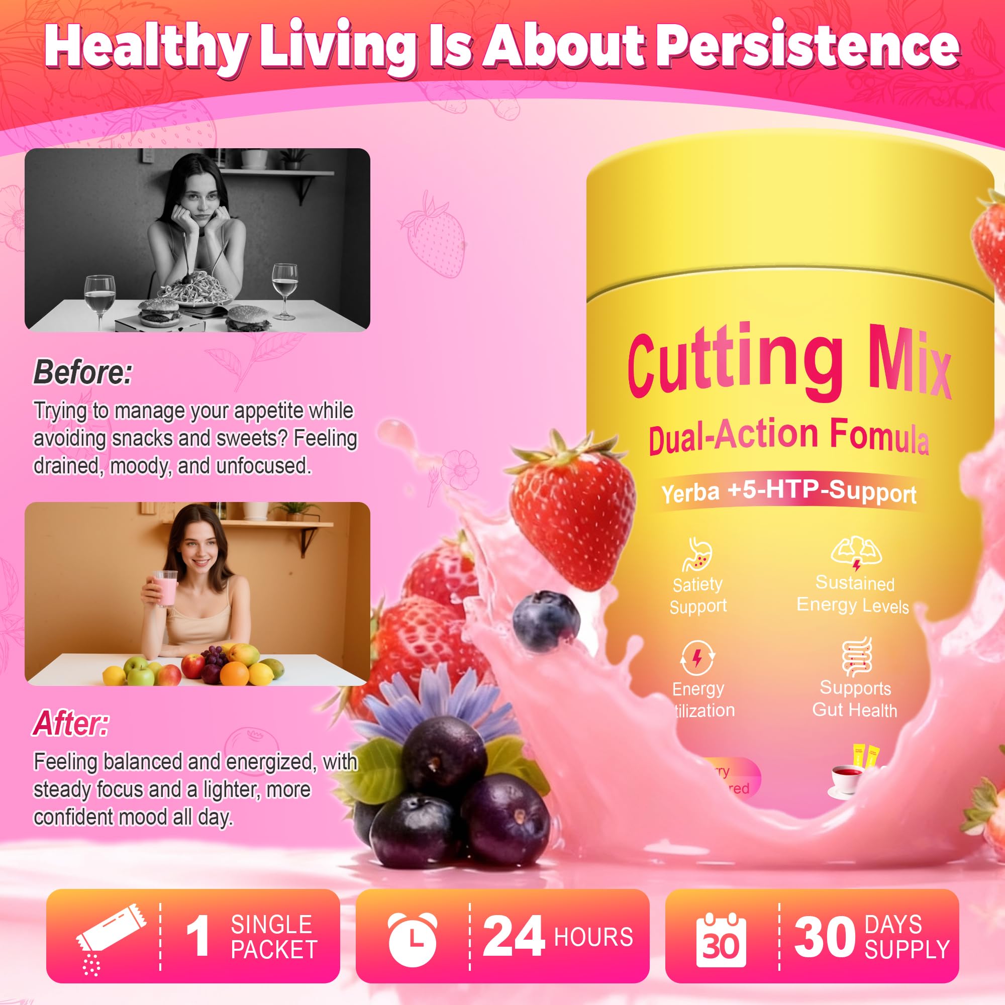 Kereeao Cutting Drink Mix, vie quotidienne simplifiée, usage nomade