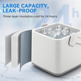 KETFIY réservoir de 7 quarts offre une grande capacité d'eau pour séance prolongée.