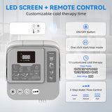 KETFIY télécommande contrôle minuterie pratique et intuitive pour la cryothérapie.