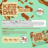 Keto Bars, barre chocolat fraise, plaisir sucré et collation pratique