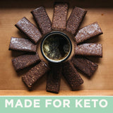 Keto Bars, barre menthe chocolat, fraîcheur et énergie rapide