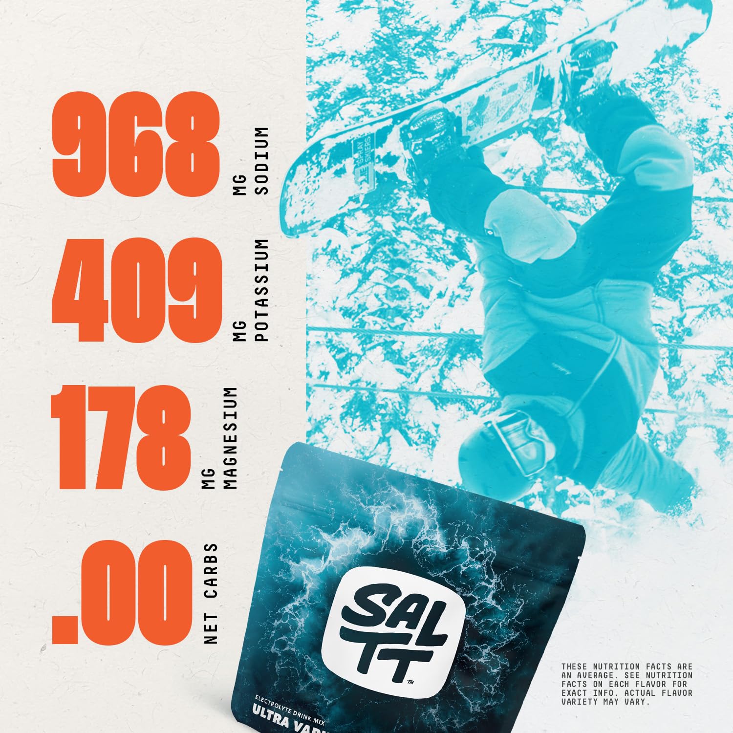 Keto Chow SALTT offre 11 saveurs variées pour tous les goûts lors de chaque séance.