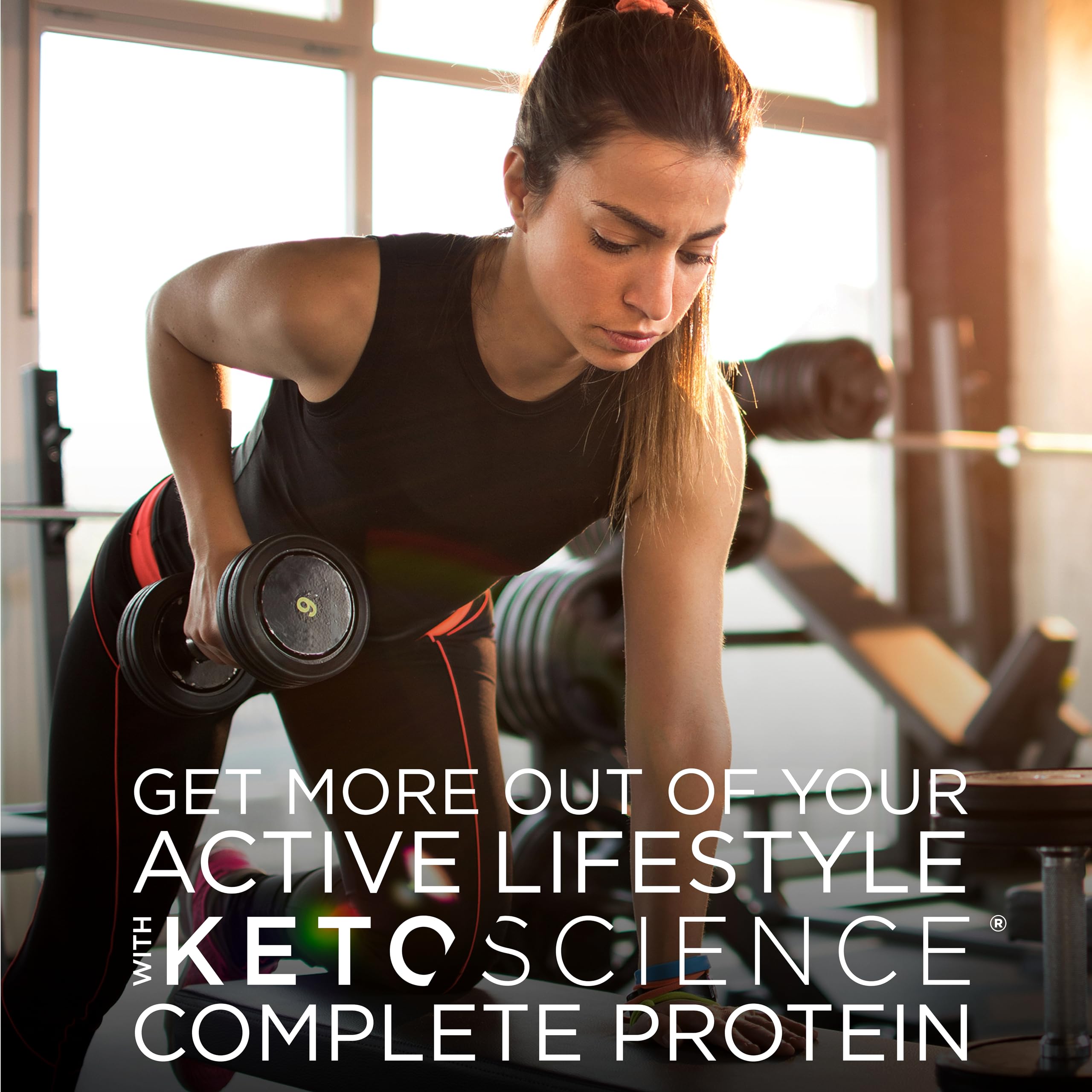 Keto Science sans gluten vanille, option faible glucides