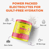 Keto Vitals Eletrolytes melange-fruits apporte une saveur naturelle et agreable.
