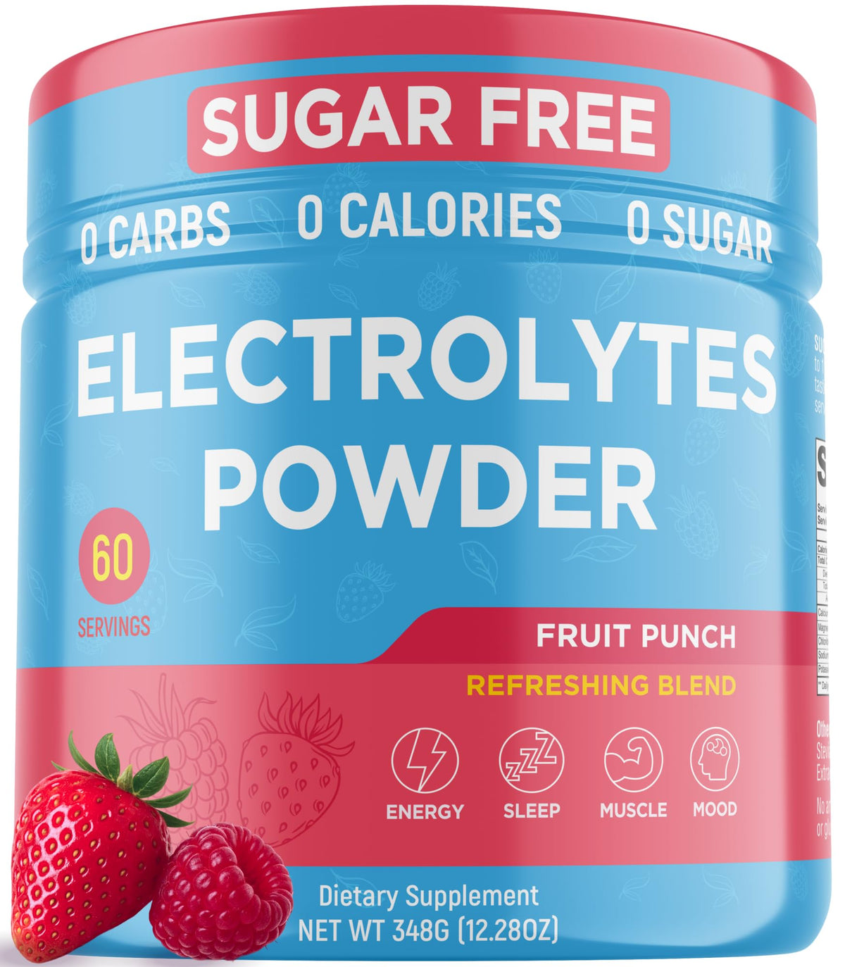 Keto Vitals Poudre Électrolytes : bouteille prête à l'emploi et hydratation pratique.