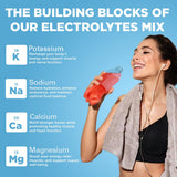 Variété de saveurs Keto Vitals Électrolytes, goût frais sans sucre.