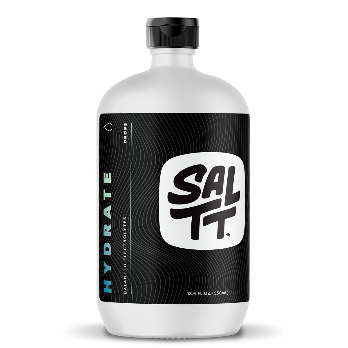 SALTT Hydrate Keto Chow dans une bouteille prête pour une hydratation quotidienne.