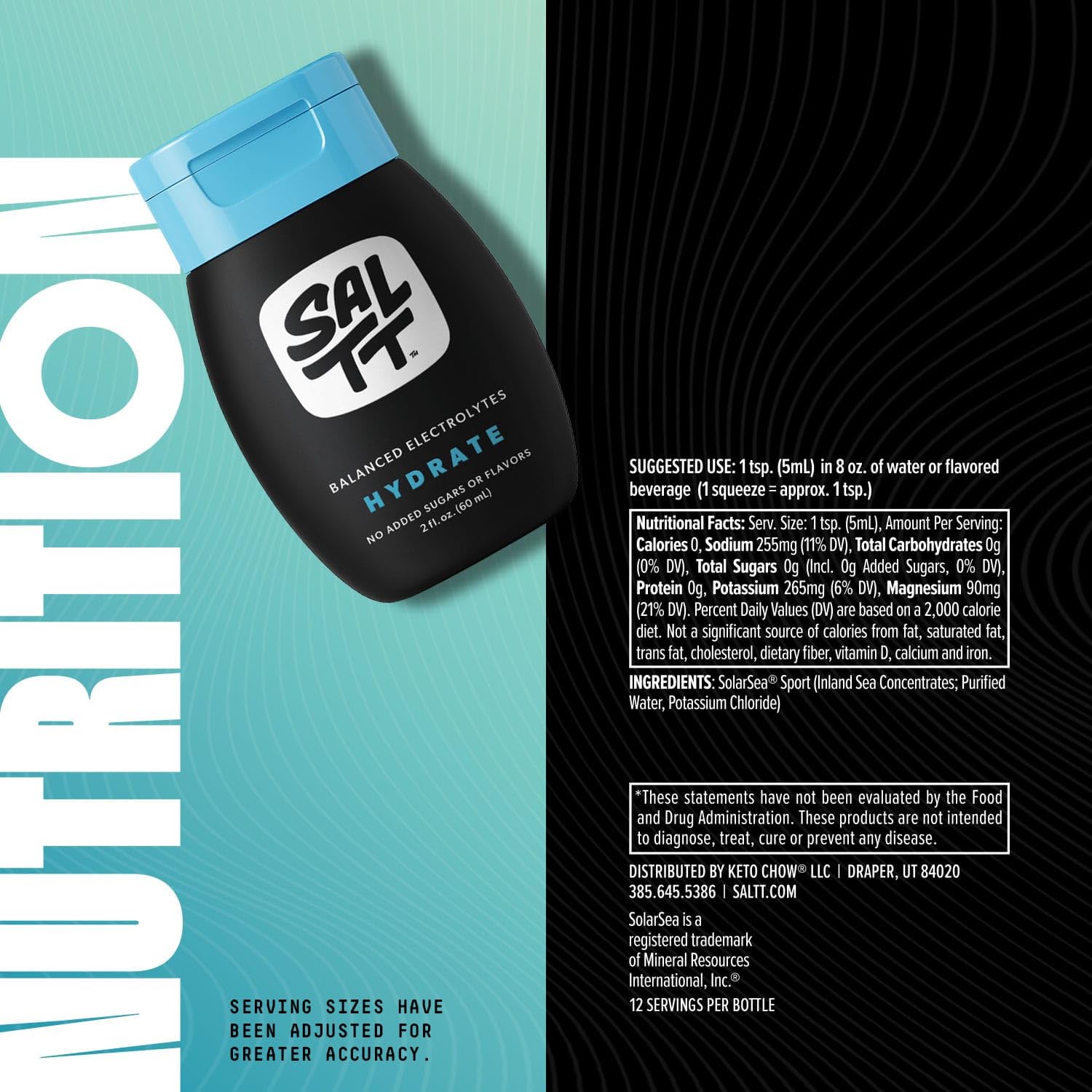 SALTT Hydrate – sans gluten et sans OGM