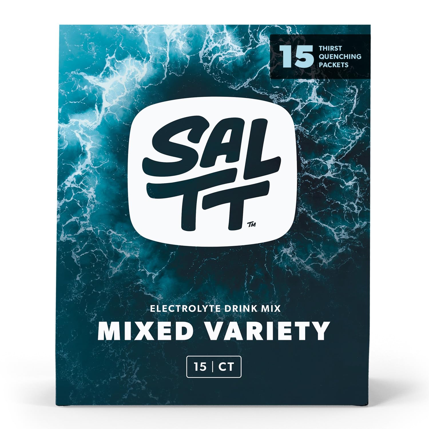 Keto Chow SALTT pack sachets mélangés, ensemble pratique pour l hydratation quotidienne.