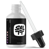 Keto Chow SALTT Relax, bouteille gouttes 120ml, hydratation efficace en déplacement.