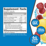 Ketologic KetoEnergy dose-framboise-cafeine : portion mesurée pour booster l'entraînement.