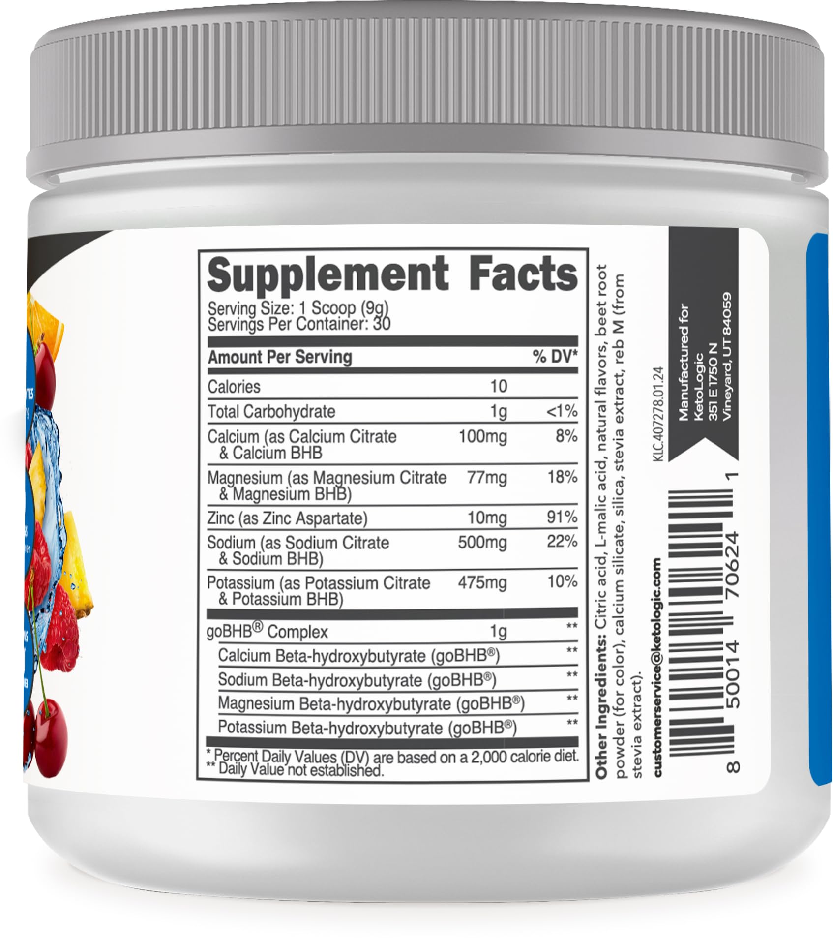 Certifications NSF et GMP Ketologic garantissant qualité et sécurité