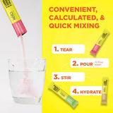 Keto Vitals Electrolytes Tropicaux boisson prête pour voyage et quotidien.