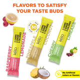Keto Vitals Electrolytes Tropicaux sans sucre, ideale pour le regime keto.