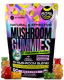 Gommes KEY ELEMENTS dans une bouteille, concentration et calme grâce aux champignons et à l’ashwagandha.