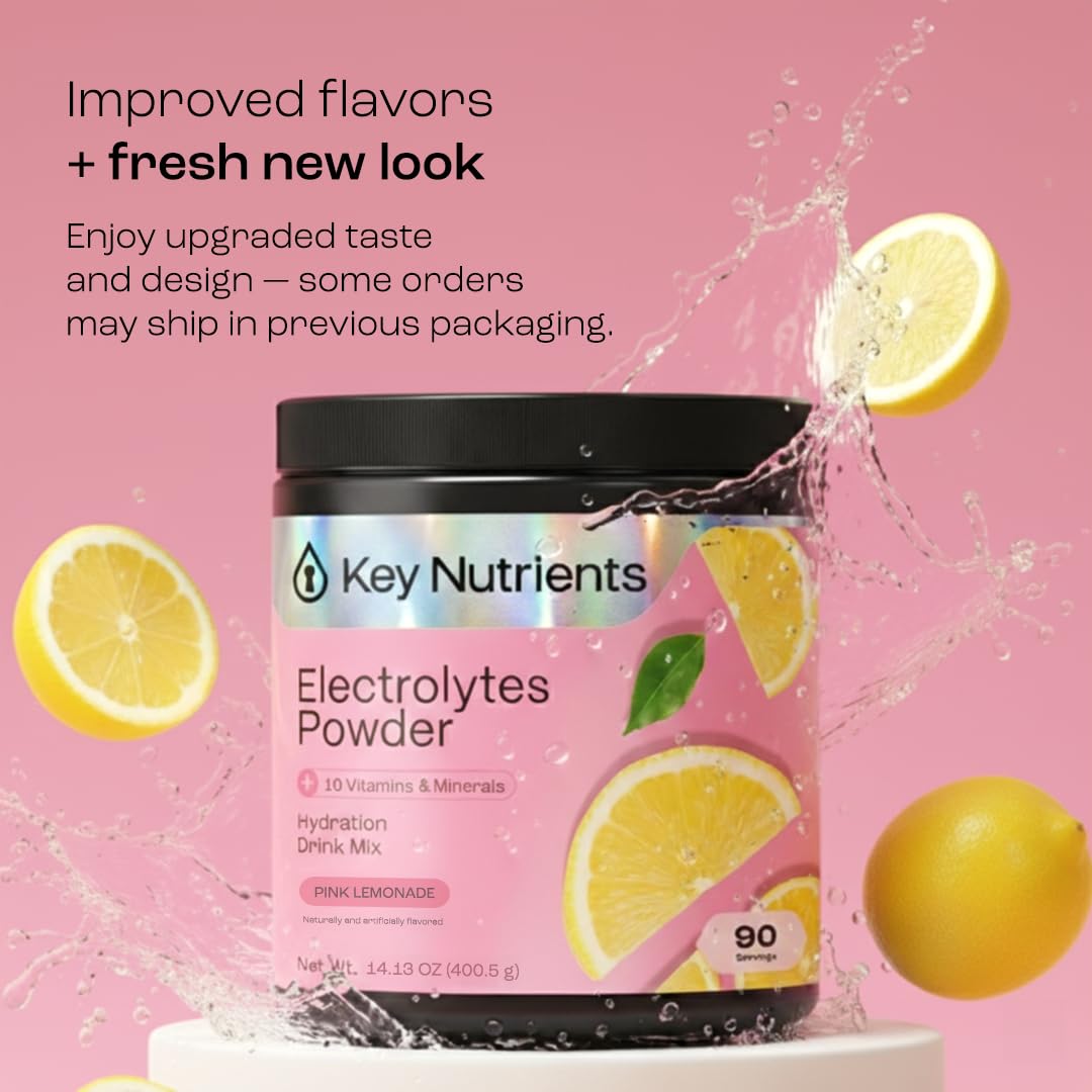 KEY NUTRIENTS Doseur – dosage précis pour une hydratation rapide