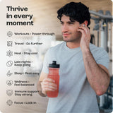 KEY NUTRIENTS Electrolytes Cherry Pom – fabriqué aux États-Unis, qualité et traçabilité.