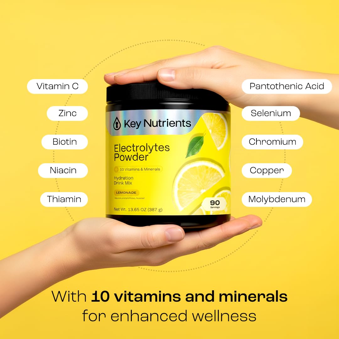 KEY NUTRIENTS Magnésium, potassium et calcium pour revitaliser l'organisme.