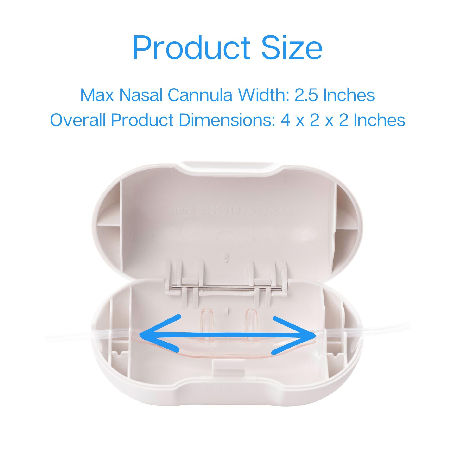 Keystone capot protecteur pour canule nasale, maintien hygiénique sans contact.