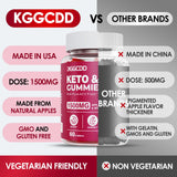 KGGCDD bonbons gélifiés céto texture - gommes faciles à mâcher sans goût fort.