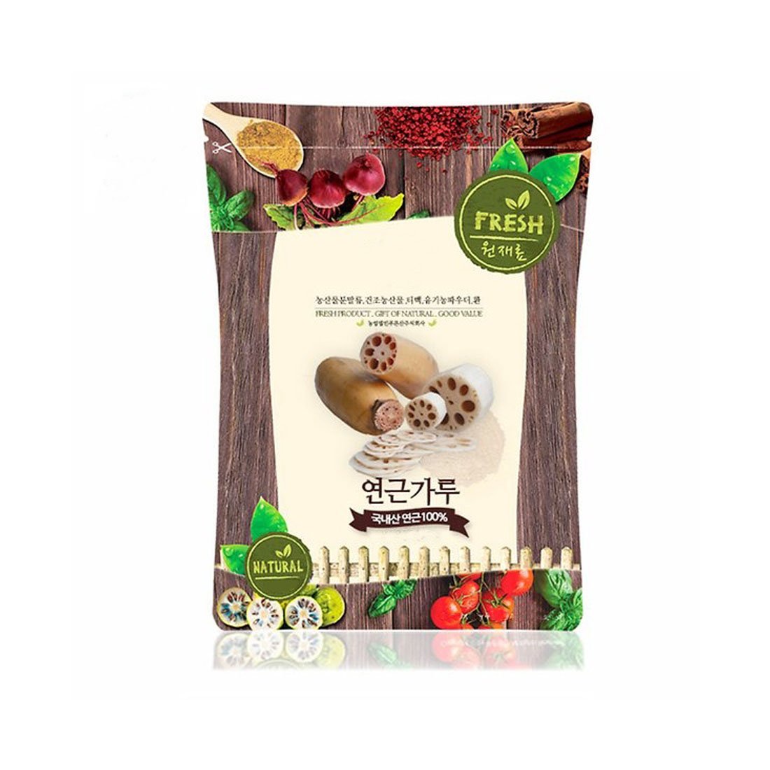 K-Herb poudre de racine de lotus pure pour smoothies et fibres