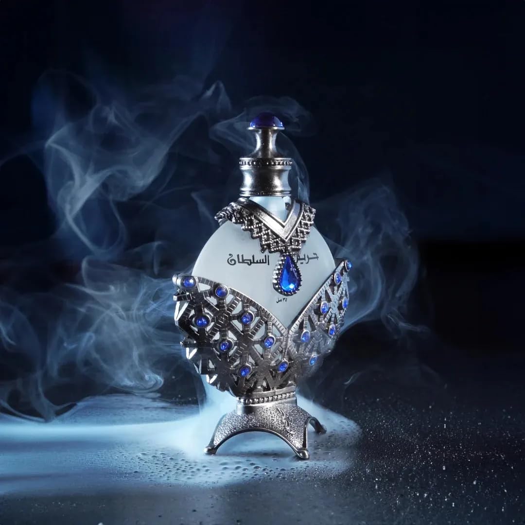 Khadlaj Hareem Al Sultan Blue — Flacon au design raffiné sublimant votre collection.