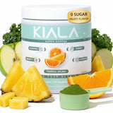 Kiala Nutrition Super Greens en boîte, pratique pour l’énergie et la digestion au quotidien.