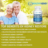 Kidney Restore, boîte et étui montrant l’empaque soigné pour la prise journalière.