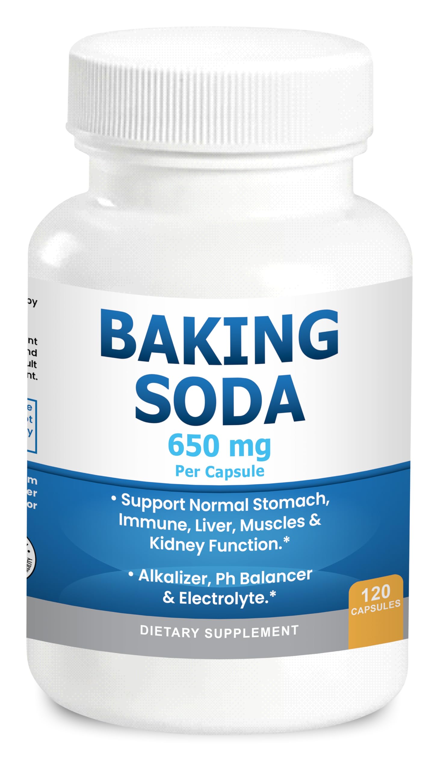 Kidney Restore bicarbonate de soude 650 mg – emballage pratique pour usage quotidien.