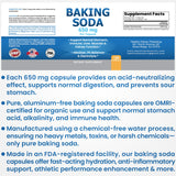 Usage quotidien Kidney Restore bicarbonate 650 mg – complément naturel.