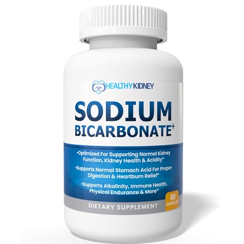 Kidney Restore capsules bicarbonate de sodium organique, gélules pour l'équilibre du pH.