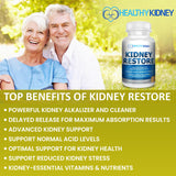Kidney Restore – gélules visibles, intégration facile dans la routine.