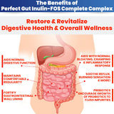 Verre d’eau avec Perfect Gut illustrant une utilisation rapide