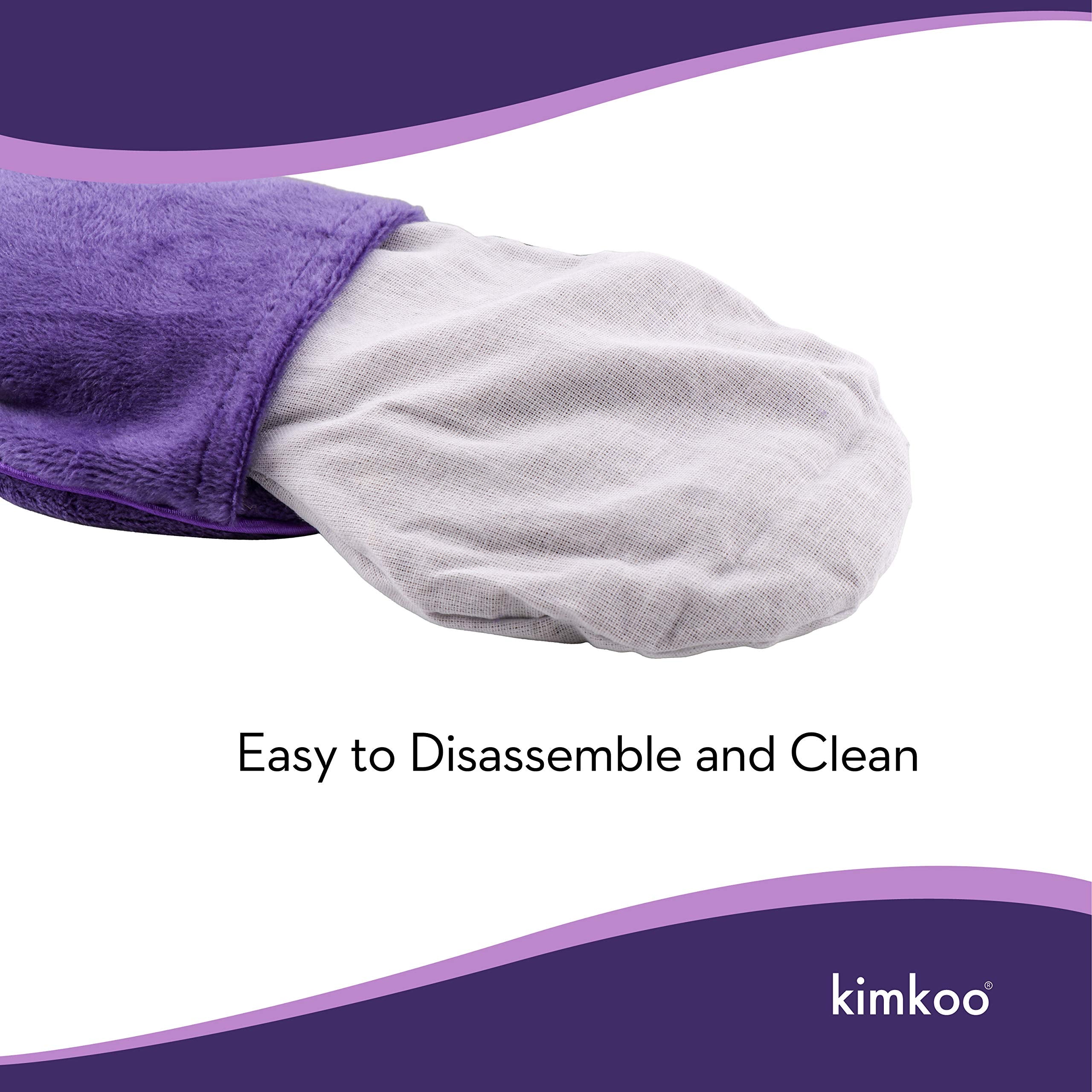 Kimkoo-double-couche lavable, nettoyage facile après usage.