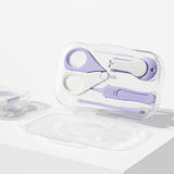 Kinderia etui-voyage-ongles-bebe rangement compact et pratique.