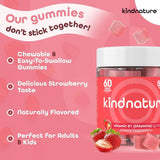 kindnature gommes b1, emballage écologique sans plastique.