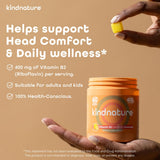 kindnature vitamine-b2 gummies saveur citron: expérience agréable.