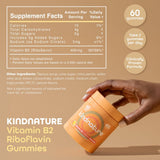 kindnature vitamine-b2 gummies tests tiers pour pureté et puissance.
