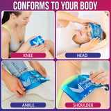 Kinetic Labs Soft Ice Pack: utilisation pour le dos pour soulager les tensions.