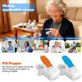 Kingmall extracteur pilules, design ergonomique facilitant la manipulation quotidienne