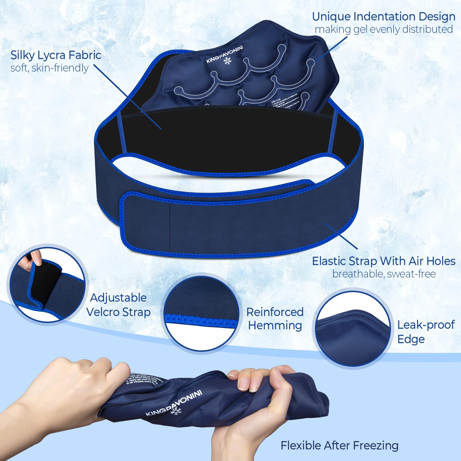 KingPavonini design anti-fuite pour une utilisation fiable et durable.