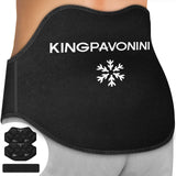 KingPavonini dos glace grand format, couverture étendue pour le bas du dos et relief ciblé.