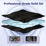 KingPavonini genou compresse gel avec sangles réglables pour maintien sûr.