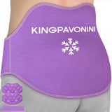 KingPavonini kit gel dos grand format pour une couverture ciblée du bas du dos et confort durable