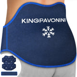 KingPavonini pack glace dos extra-large—couverture maximale et contact précis.