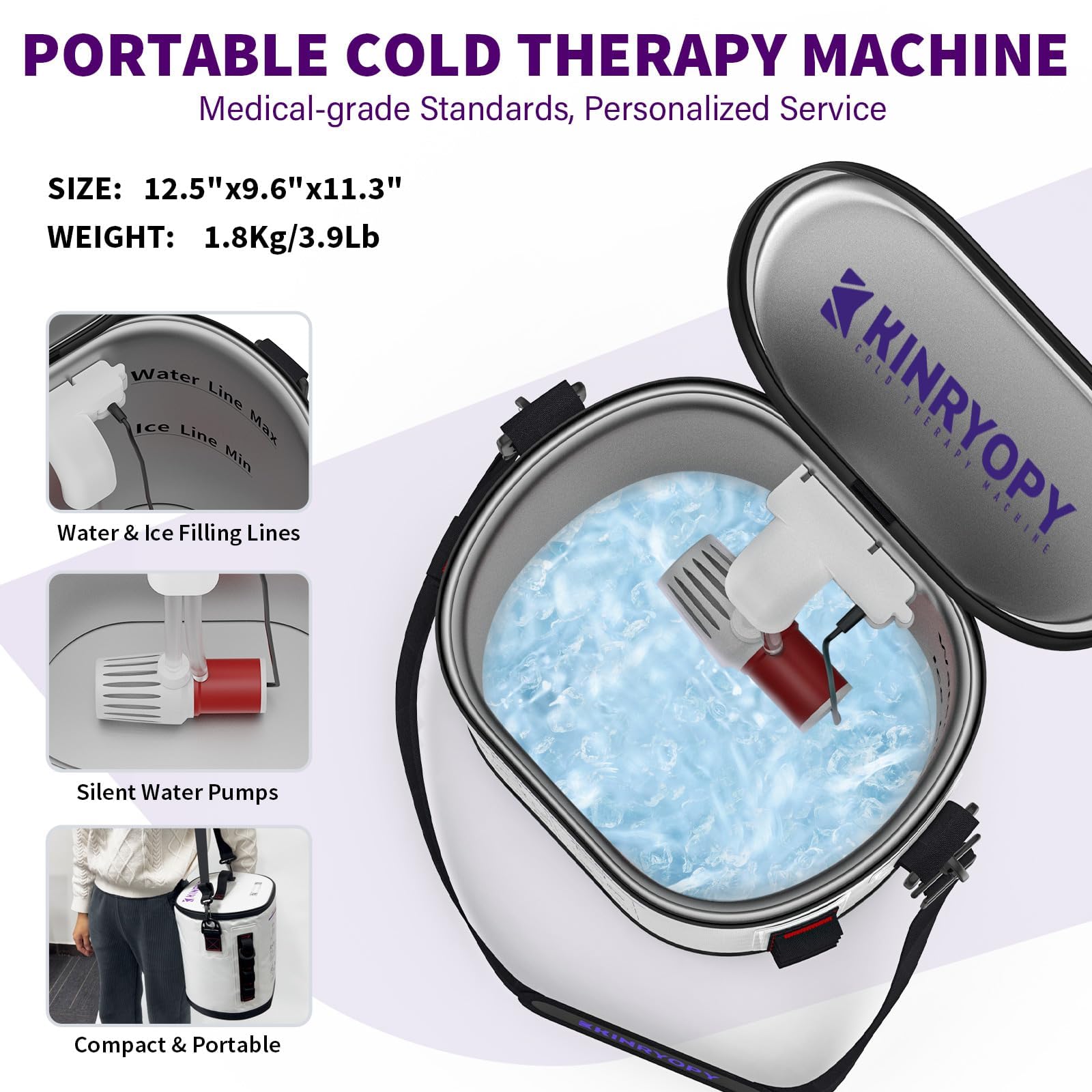 Kinryopy couverture dos et membres assure une utilisation polyvalente.